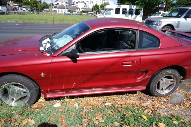 하와이주에 버려진 차량