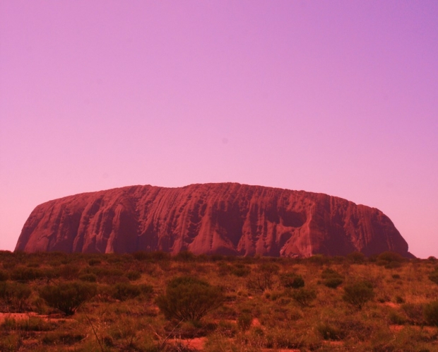 울룰루의 아침. 사진=김경태 통신원