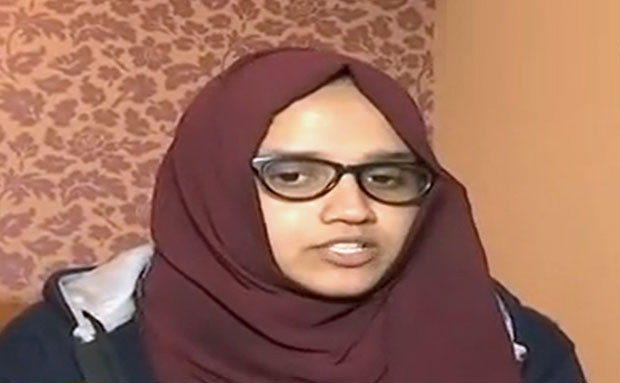 자미아 밀리아 이슬라미아대학교 역사학 석사 과정 아이샤 렌나./사진=NDTV