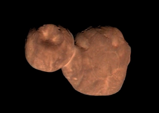 눈사람을 닮은 아로코스의 모습. 사진=NASA / SwRI / JHUAPL Photo