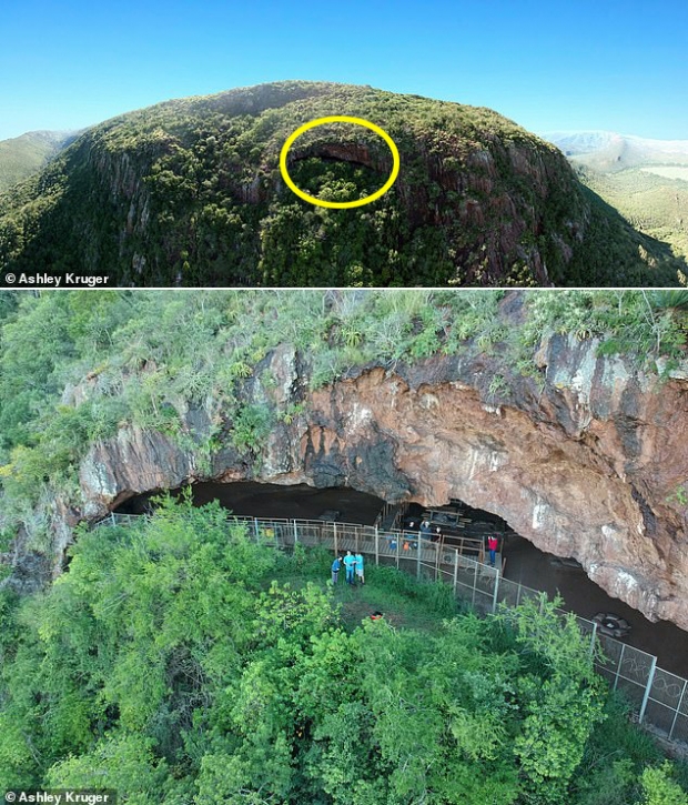 국경 동굴의 모습(사진=스웨덴 자연사박물관의 애슐리 크루거 박사 제공)