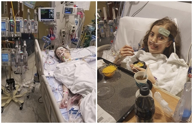 딸의 심장은 선천적 희귀 심장질환을 앓는 동갑내기 소녀 브루클린의 생명을 살렸다.