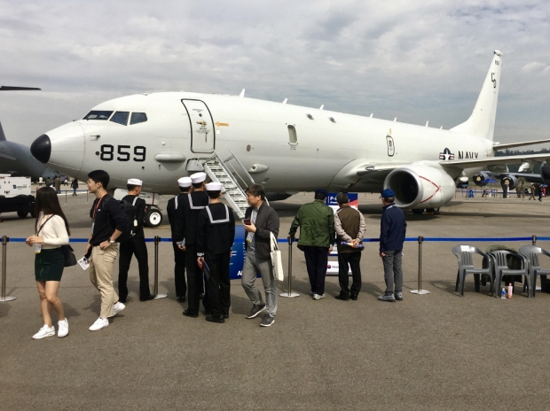지난해 열린 서울 ADEX 2019에서는 미 해군 소속의 P-8A 포세이돈 해상초계기가 일반 대중에게 공개된 바 있다. 사진=미 해군 