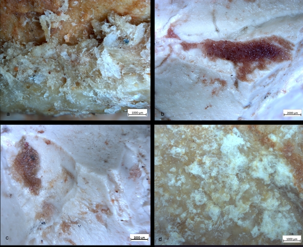 또한 복제한 돌로 뼈를 깨뜨린 뒤 거기에 남은 마모 흔적 역시 케셈 동굴에서 나온 돌과 매우 비슷한 것으로 확인됐다.(사진=엘라 아시프 등/PLOS ONE)