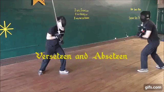 빗겨내기 기술 동작(사진=스워드 카롤리나/유튜브)