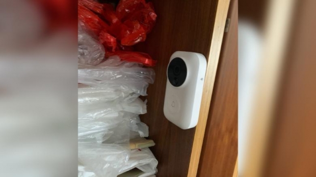 창저우시로 돌아온 윌리엄 저우는 집안에 감시카메라가 설치됐다고 밝혔다.(사진=윌리엄 저우)