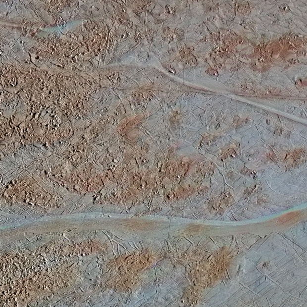Chaos Near Agenor Linea 지역의 모습