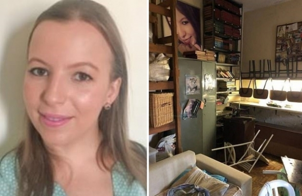 사진 왼쪽은 브라질 유명 화장품 기업의 고위 간부이자, 60대 여성을 22년간 노예처럼 학대해 온 집주인 일가족 중 한 명.  사진 오른쪽은 피해 여성이 주거 공간으로 썼던 창고.