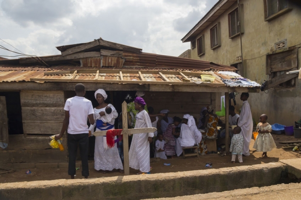 종교 행사를 위해 모여있는 나이지리아 사람들 (사진=자료사진, 123rf.com)