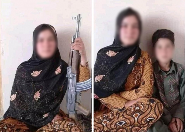 탈레반 테러리스트들을 사살한 카마르 굴(왼쪽), 카마르 굴과 그 남동생의 모습.