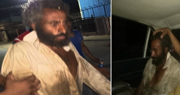 지난 7일 집으로 돌아온 아마드 하산의 모습.(사진=유튜브 캡처)