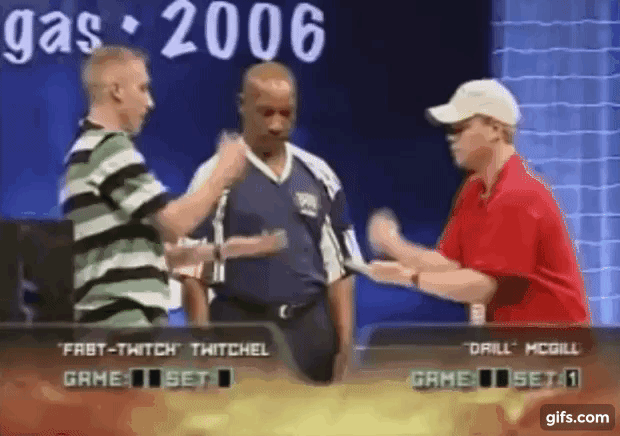 2006년 미국 라스베이거스에서 열린 가위바위보 대회의 한 장면(사진=유튜브)