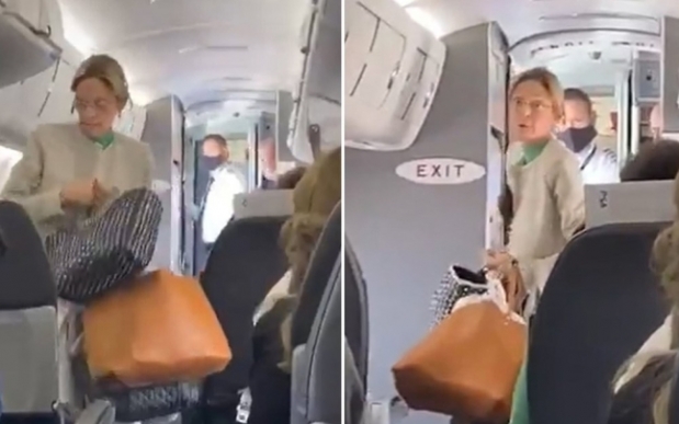 7월 오하이오주에서 건강상의 이유를 들먹이며 마스크 착용을 거부한 여성 승객이 아메리칸항공 여객기에서 쫓겨났다.