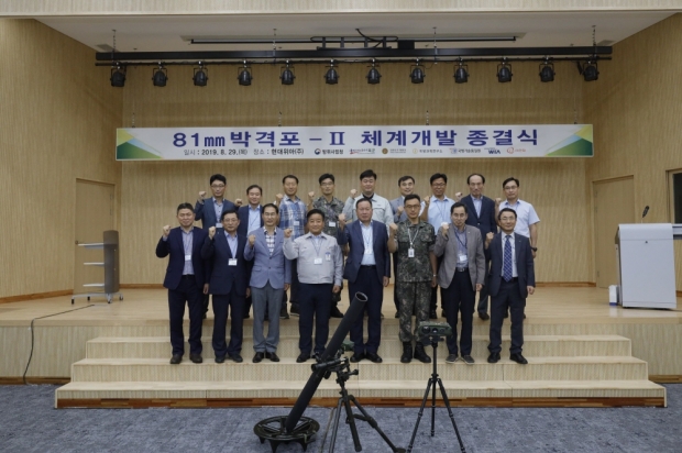 4년여 만에 개발된 81㎜ 박격포-Ⅱ는 2020년 국산화율 100%를 달성함으로써, 국내 기술의 우수성을 입증했다. (사진=현대위아)