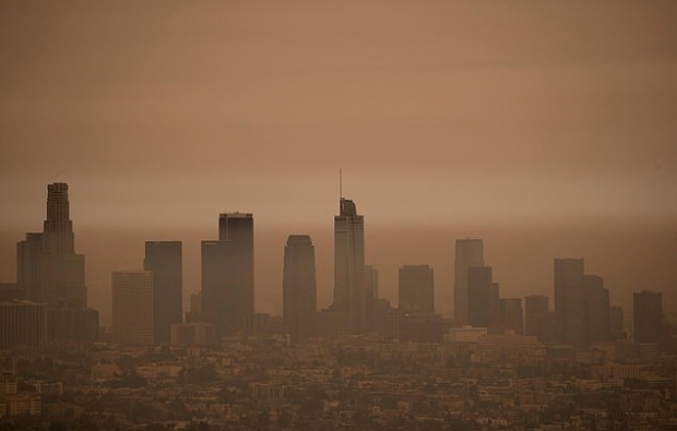 캘리포니아주를 뒤덮은 화재 유해물질 (사진=로이터 연합뉴스)