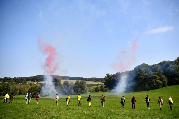 런던패션위크 현장(사진=AFP 연합뉴스)