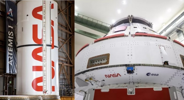 NASA의 웜 로고가 사용된 로켓과 우주선 NASA의 웜 로고가 사용된 로켓과 우주선
