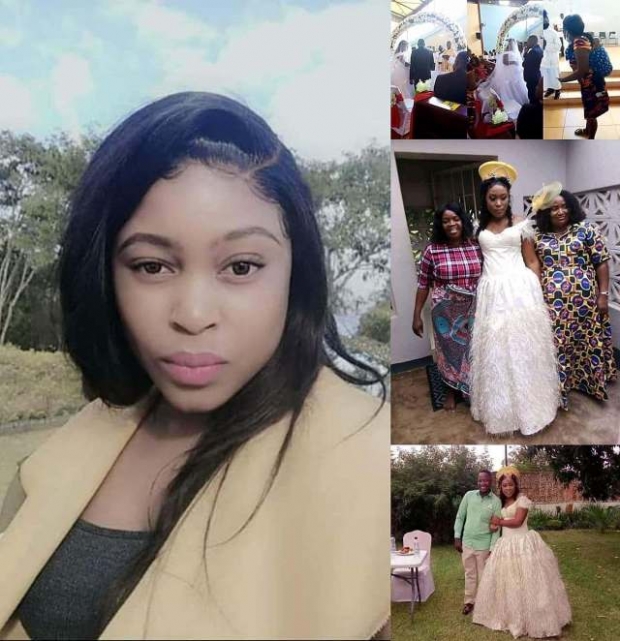 남편의 중혼 시도 사실을 폭로한 아내 카롤린 무비타는 이번 사건이 세상에 공개되고 나서 11년 전 자신의 결혼식 사진을 공개했다.(사진=카롤린 무비타)