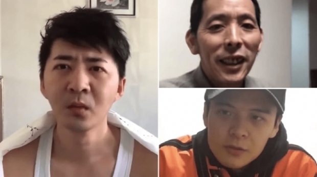 천추스(왼쪽부터 시계방향으로)와 팡빈 그리고 리저화(사진=유튜브)