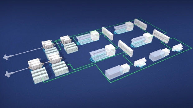 통합전기추진체계는 대용량의 가스터빈 발전기를 탑재하여 함정 추진에 필요한 전력뿐 아니라 함정에서 사용될 수 있는 전력도 동시 생산한다는 장점을 가지고 있다. 사진=GE