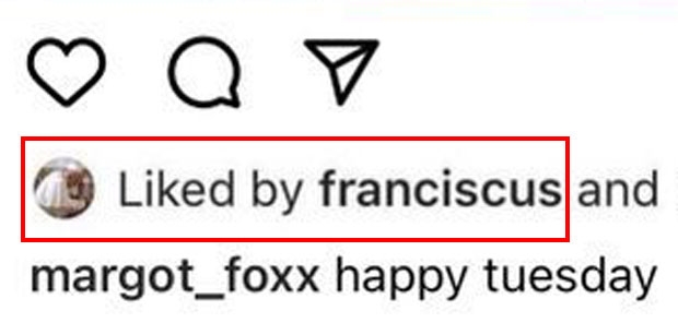 프란치스코 교황의 인스타그램 계정이 선정적 사진에 또다시 ‘좋아요’를 표시한 것으로 나타났다.