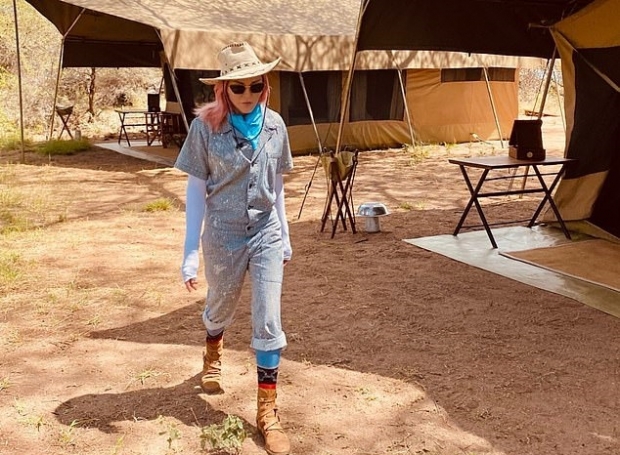 코로나19 팬데믹 와중에도 가족들과 세계 각국으로 여행을 떠난 마돈나의 모습 (인스타그램)