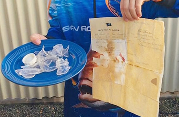 2019년 남호주 에어반도 해안에서 발견된 50년 전 편지도 유리병 덕에 별다른 손상 없이 수거됐다.