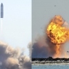 화성 갈 스페이스X 시험 로켓, 착륙 과정서 또 폭발 (영상)