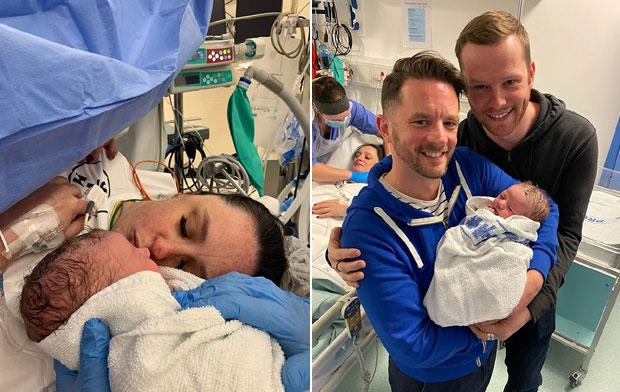 누나는 세 번만에 체외수정에 성공, 두 사람의 아기를 임신했다. 그리고 지난해 10월 12일 응급제왕절개 수술 끝에 남동생 부부에게 몸무게 3.4㎏의 건강한 아들을 안겨주었다.