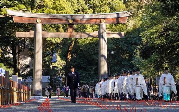 일본 신사 자료사진