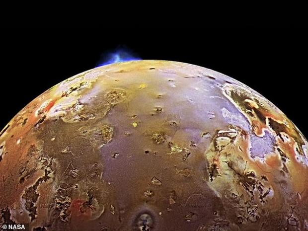 목성의 자외선 오로라.(사진=NASA) 목성의 자외선 오로라.(사진=NASA)