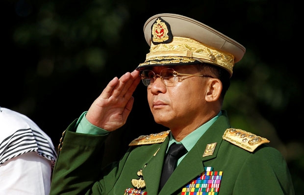 민 아웅 흘라잉 미얀마 군정 최고사령관./사진=로이터 연합뉴스