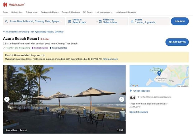 미얀마인들은 공개되지 않은 흘라잉 최고사령관의 가족 사업이 더 많을 것으로 추정하며 추가 제재가 필요하다는 입장이다. 미얀마 인권단체 ‘저스티스 포 미얀마’(JFM)는 특히 아웅 삐 손 소유의 호화 ‘아주라 비치 리조트’를 목록에서 삭제하라고 해외 호텔예약사이트를 압박하고 있다.
