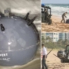 美 플로리다 해변서 발견된 ‘공 모양 폭탄’의 정체는?