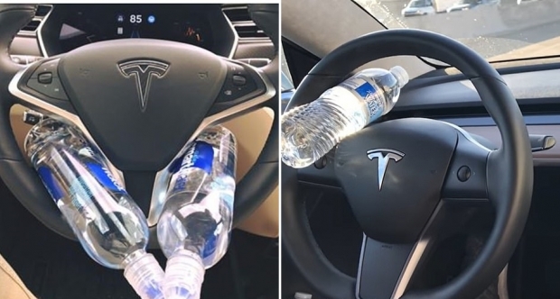 일부 테슬라 운전자들은 오토파일럿 기능을 켜고 핸들에 손을 올리지 않고도, 자동차가 이를 알지 못하게 하는 할 수 있다는 것을 입증하는 영상을 공개해 왔다.