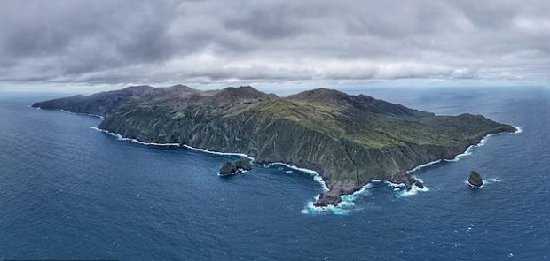 고프섬의 전경.