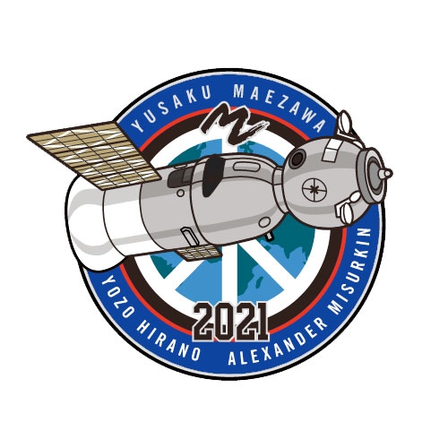 100개 아이디어 중에 채택된 사람에게 주겠다고 하는 ISS 관광객 마에자와의 미션 패치.(출처=Yusaku Maezawa)