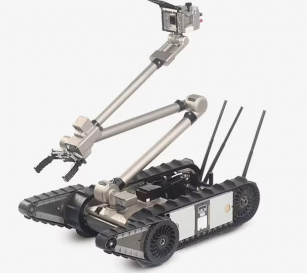 텔레다인 플레어가 아파트 붕괴 참사 현장에 지원하는 로봇