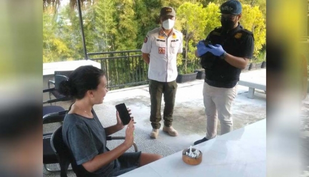 안젤리카 나우메노크의 모습.(사진=발리 디스커버리)