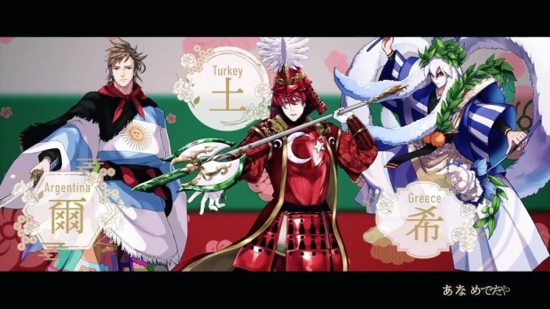 일본의 예술가들이 각국 국기와 문화를 일본 전통 문화인 사무라이에 접목시킨 캐릭터를 공개했다.