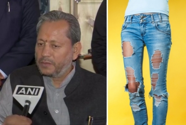 사진 왼쪽은 “무릎이 보이는 찢어진 청바지를 입은 여성이 어떻게 아이들에게 올바른 가치관을 교육할 수 있겠냐”는 발언으로 구설에 오른 티라트 싱 라왓 우타라칸드주총리. 오른쪽은 자료사진 123rf.com