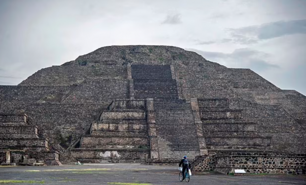 멕시코 테오티우아칸의 피라미드. AFP 연합뉴스