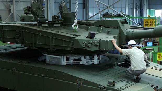 K2 전차와 관련된 협력업체는 1100여 개이며 고용인원은 40000여명에 달한다. 사진=현대로템