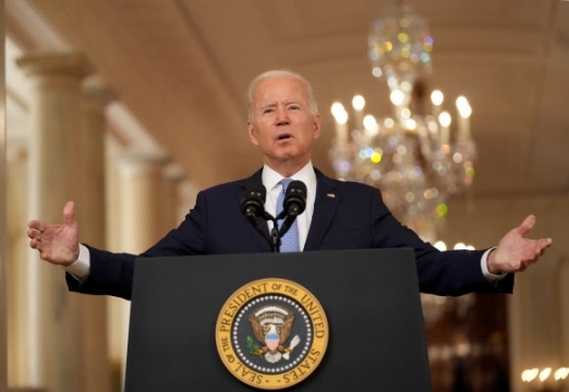 조 바이든 미국 대통령. 워싱턴DC UPI 연합뉴스