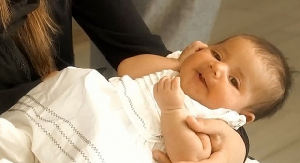 하미드의 딸 리야의 모습. 현재 생후 8주차다.