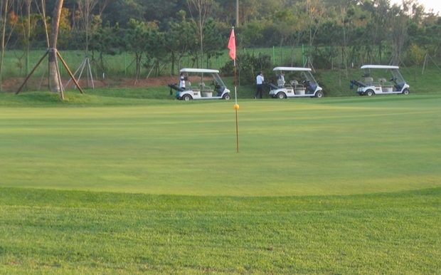 아네스빌 골프장의 전동카트가 일본 야마하 제품으로 판명됐다면서, 일본차 출입 금지 선언은 철저한 일본산 배제가 아닌 대외적으로 반일을 부각하기 위한 제스처로 보인다고 평가했다. 그러나 해당 골프장은 여러 해 전부터 일본산 골프카트를 국내산으로 교체하는 방안을 추진 중인 것으로 알려졌다./사진=김제 아네스빌