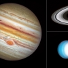 [우주를 보다] 허블이 포착한 2021년 최신판 목성, 토성, 천왕성, 해왕성
