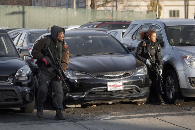 에릭 조던(50)과 그의 어린 딸 제이드. 사진=AP 연합뉴스