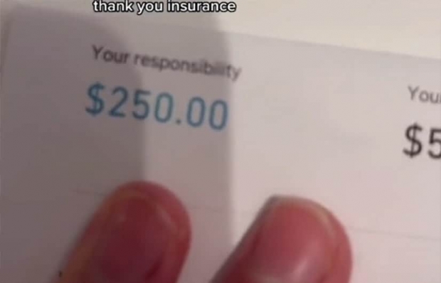 보험회사 측이 입원비 대부분을 부담해 여성이 실제로 내는 금액은 250달러(약 29만원)다.