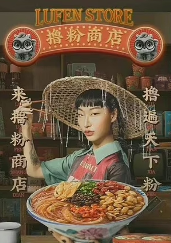 중국에서 논란이 된 현지 식품기업의 라면 광고